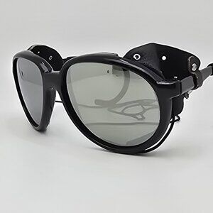 Martin NA400 M537 Black Silver Mirror Lens Glacier Mountaineering Sunglasses